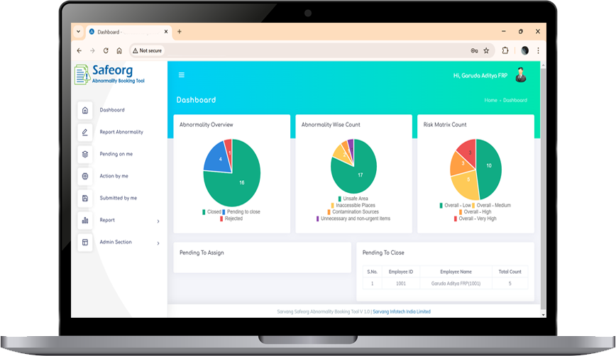 Hazard Reporting Tool